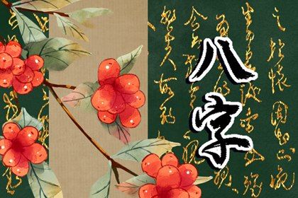 四柱八字详批一生 推测未来命运运势