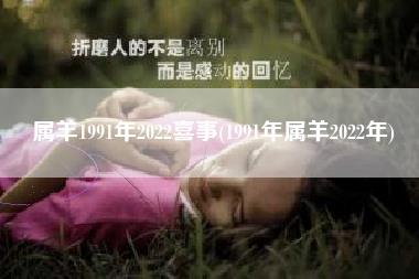 属羊1991年2022喜事