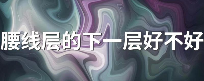 腰线层的下一层好不好 腰线房有哪些缺点