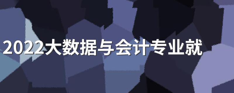 2022大数据与会计专业就业方向 可以从事哪些工作