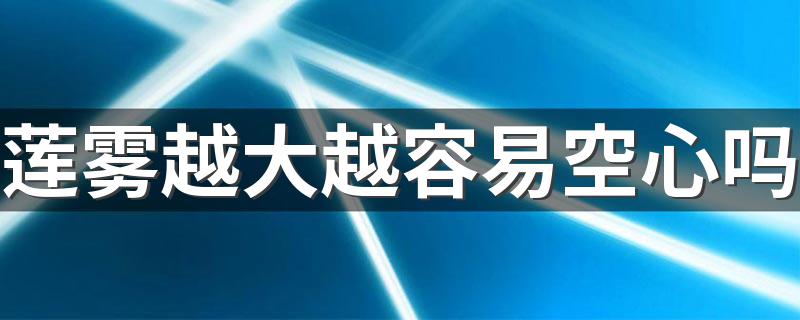 莲雾越大越容易空心吗 莲雾红宝石和黑金刚哪个好吃