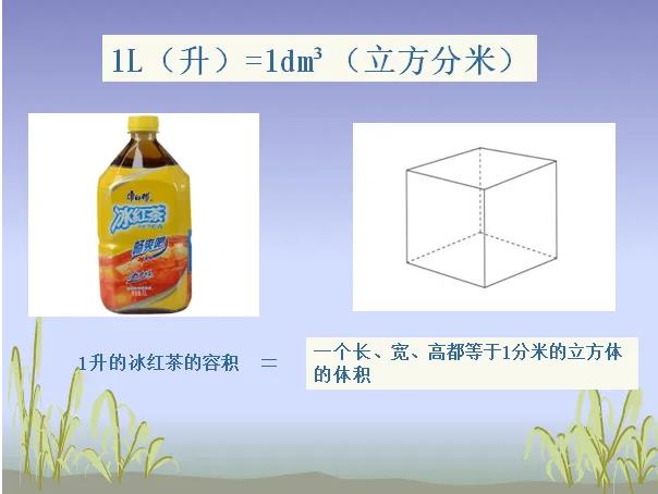 一升等于多少立方分米
