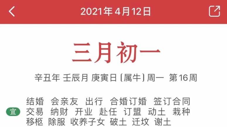 三月初一是什么日子