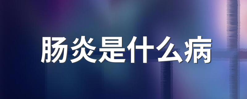 肠炎是什么病