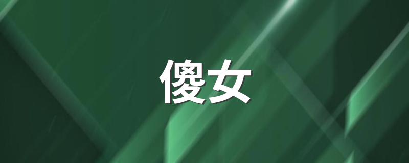 傻女 歌词 歌曲傻女的歌词