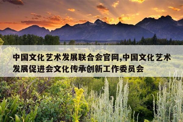 中国文化艺术发展联合会官网,中国文化艺术发展促进会文化传承创新工作委员会