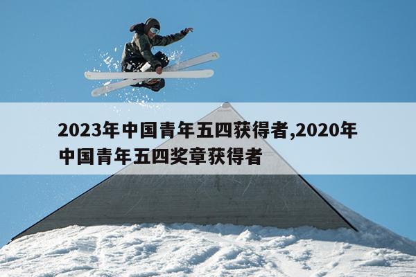 2023年中国青年五四获得者,2020年中国青年五四奖章获得者