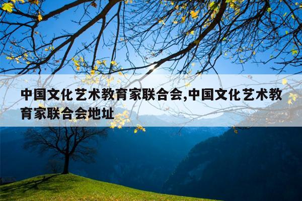 中国文化艺术教育家联合会,中国文化艺术教育家联合会地址