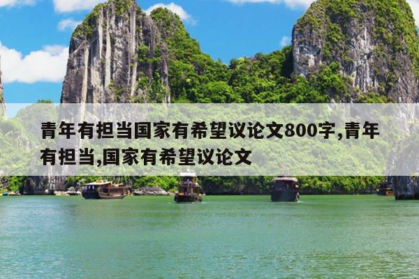 青年有担当国家有希望议论文800字,青年有担当,国家有希望议论文