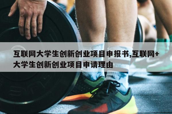 互联网大学生创新创业项目申报书,互联网+大学生创新创业项目申请理由