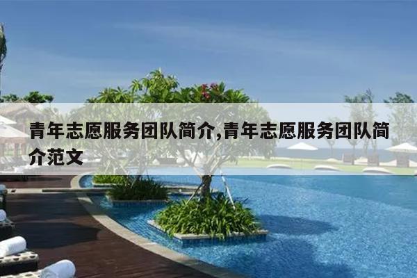 青年志愿服务团队简介,青年志愿服务团队简介范文