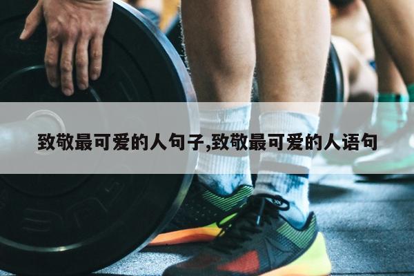 致敬最可爱的人句子,致敬最可爱的人语句