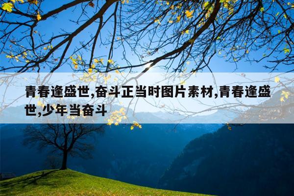 青春逢盛世,奋斗正当时图片素材,青春逢盛世,少年当奋斗