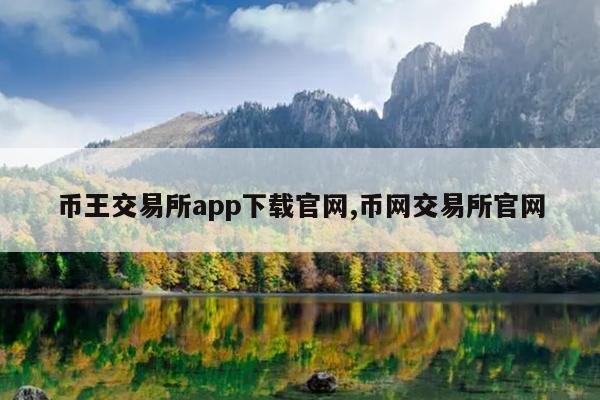 币王交易所app下载官网,币网交易所官网