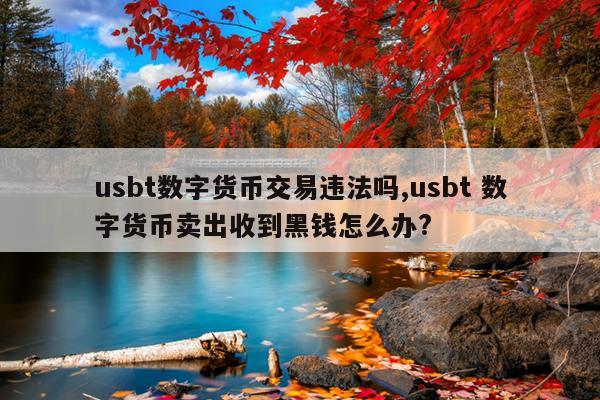 usbt数字货币交易违法吗,usbt 数字货币卖出收到黑钱怎么办?
