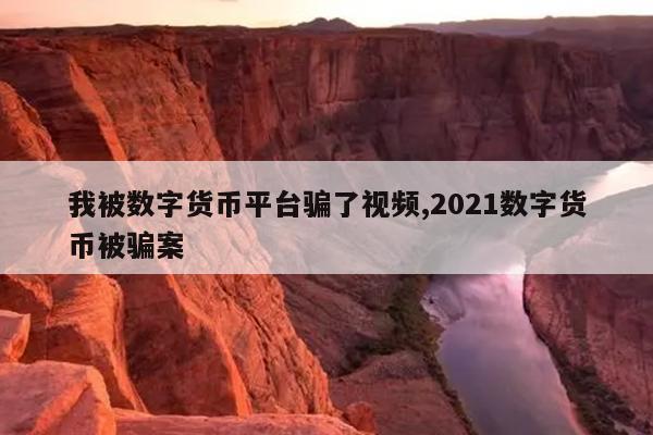 我被数字货币平台骗了视频,2021数字货币被骗案