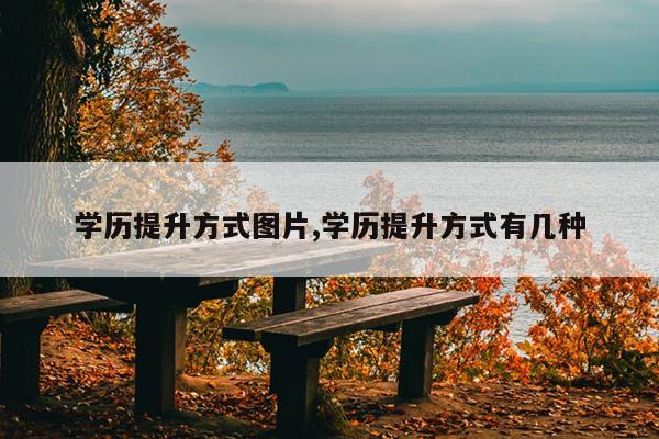学历提升方式图片,学历提升方式有几种