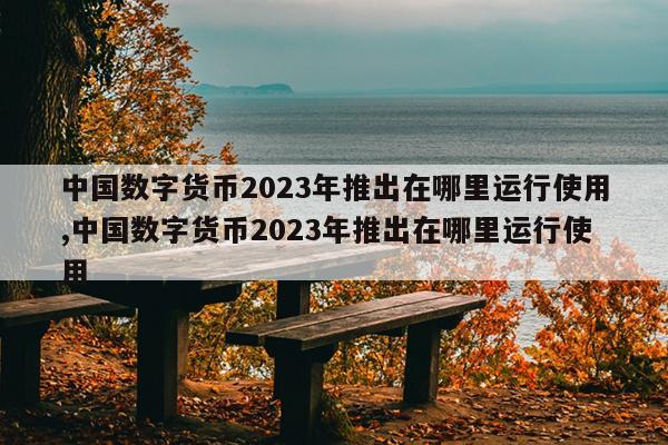 中国数字货币2023年推出在哪里运行使用,中国数字货币2023年推出在哪里运行使用