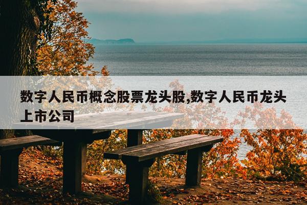 数字人民币概念股票龙头股,数字人民币龙头上市公司