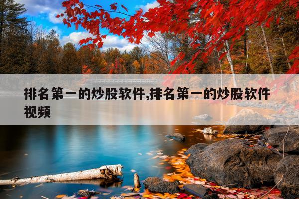 排名第一的炒股软件,排名第一的炒股软件 视频
