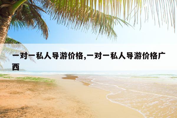 一对一私人导游价格,一对一私人导游价格广西