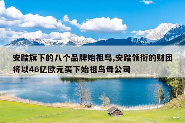安踏旗下的八个品牌始祖鸟,安踏领衔的财团将以46亿欧元买下始祖鸟母公司
